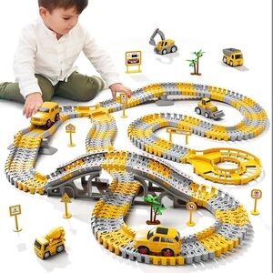 Construction Race Track 236 Pcs